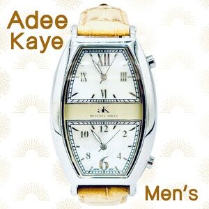 Used Men ’s Adee Kaye Double Face Watch
